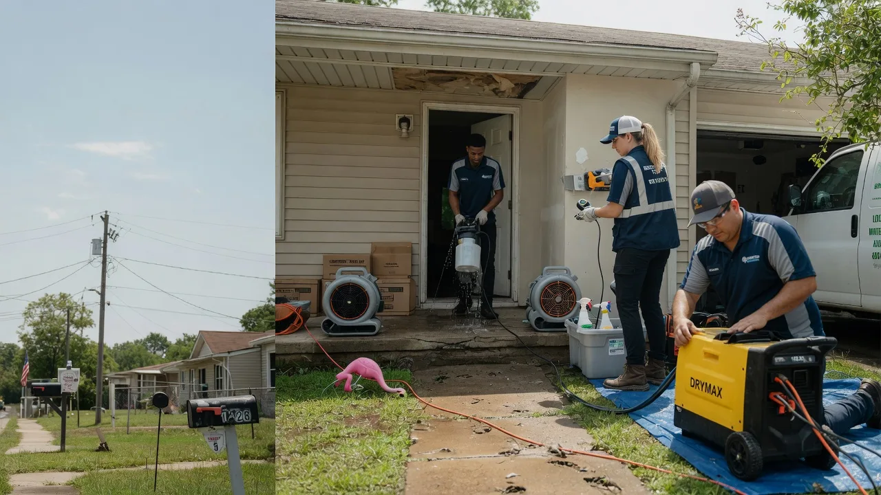 Storm Damage Water Removal in Channing, TX near me